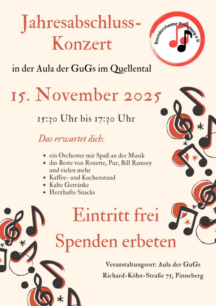 Jahresabschluss-Konzert @ Aula der GuGs